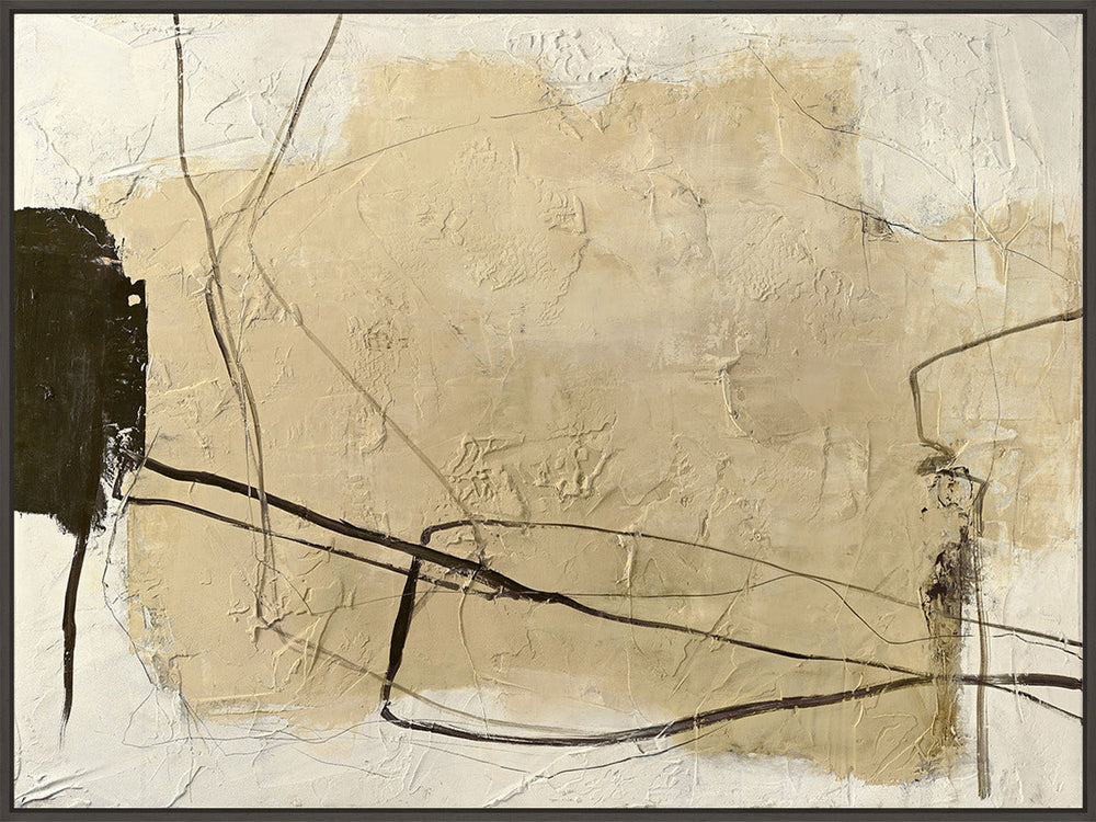Cloudline – Abstraktes Wandbild handgemalt