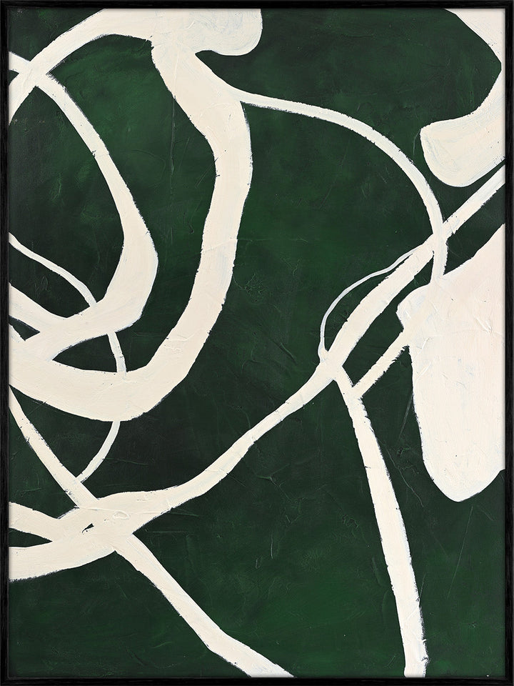 Masterpiece – Abstraktes Wandbild handgemalt, Hochformat