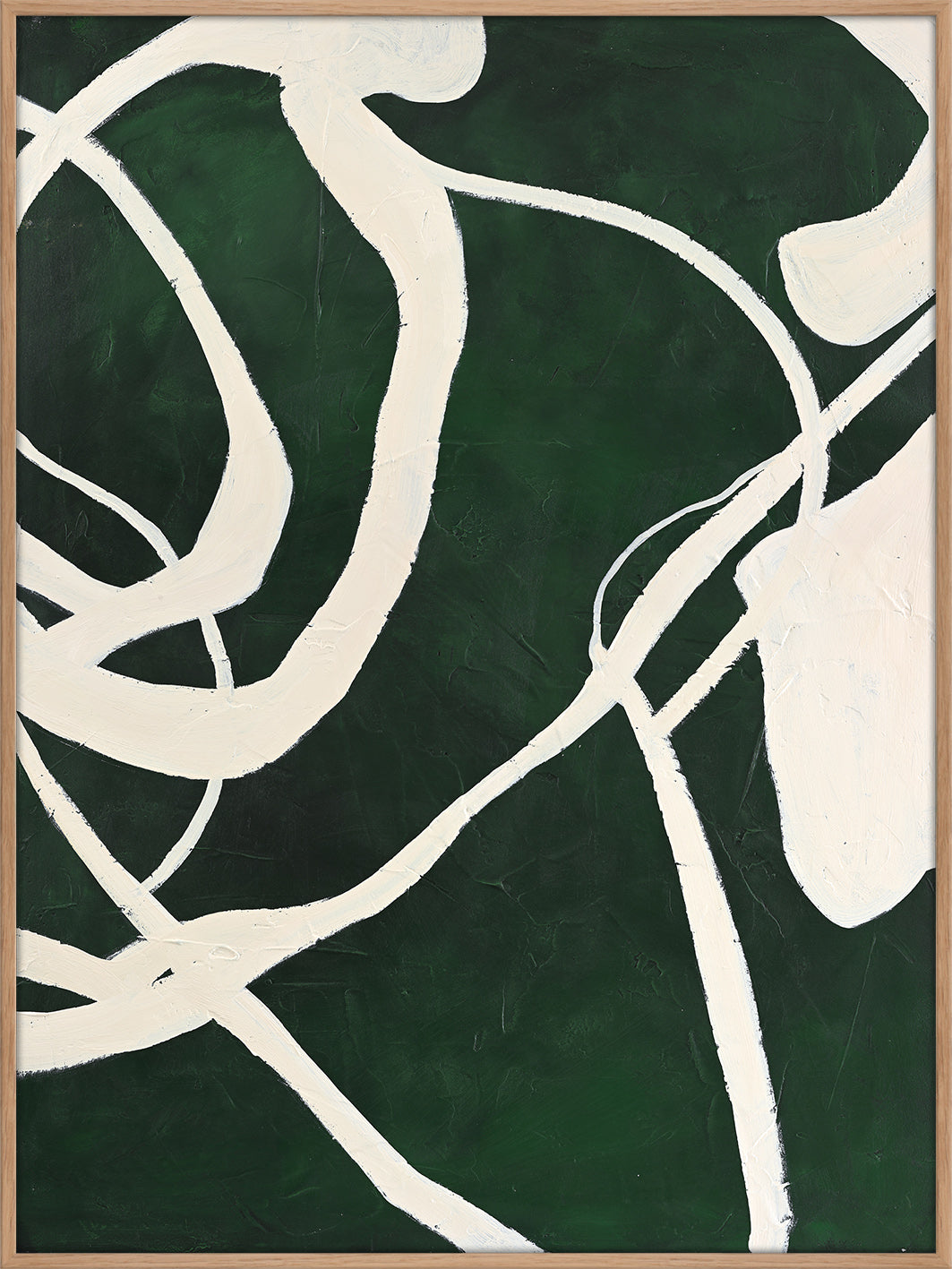 Masterpiece – Abstraktes Wandbild handgemalt, Hochformat