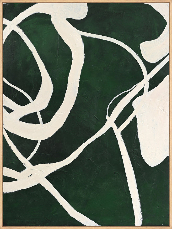 Masterpiece – Abstraktes Wandbild handgemalt, Hochformat