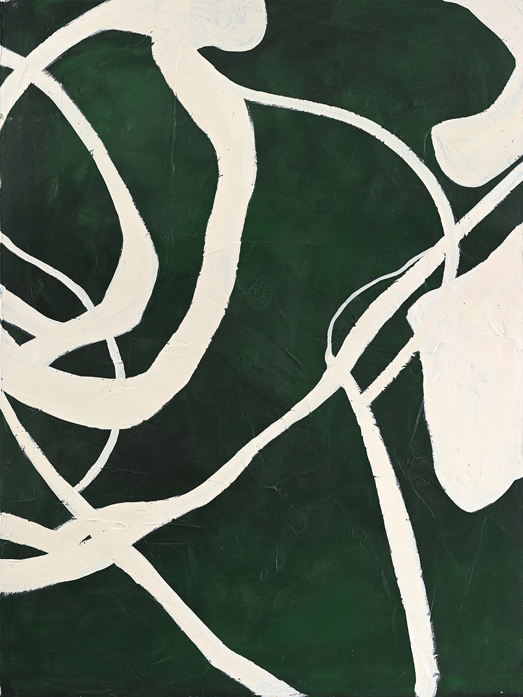 Masterpiece – Abstraktes Wandbild handgemalt, Hochformat