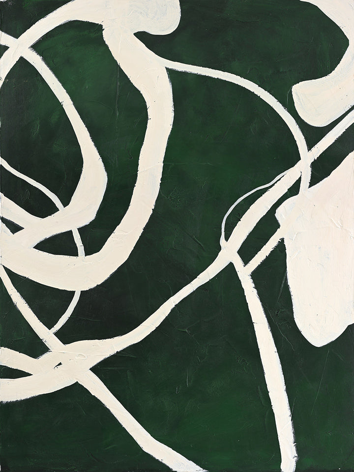 Masterpiece – Abstraktes Wandbild handgemalt, Hochformat