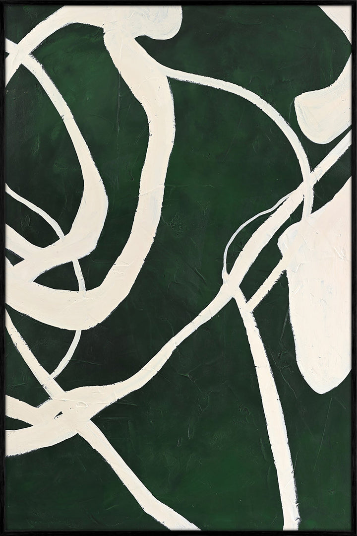 Masterpiece – Abstraktes Wandbild handgemalt, Hochformat