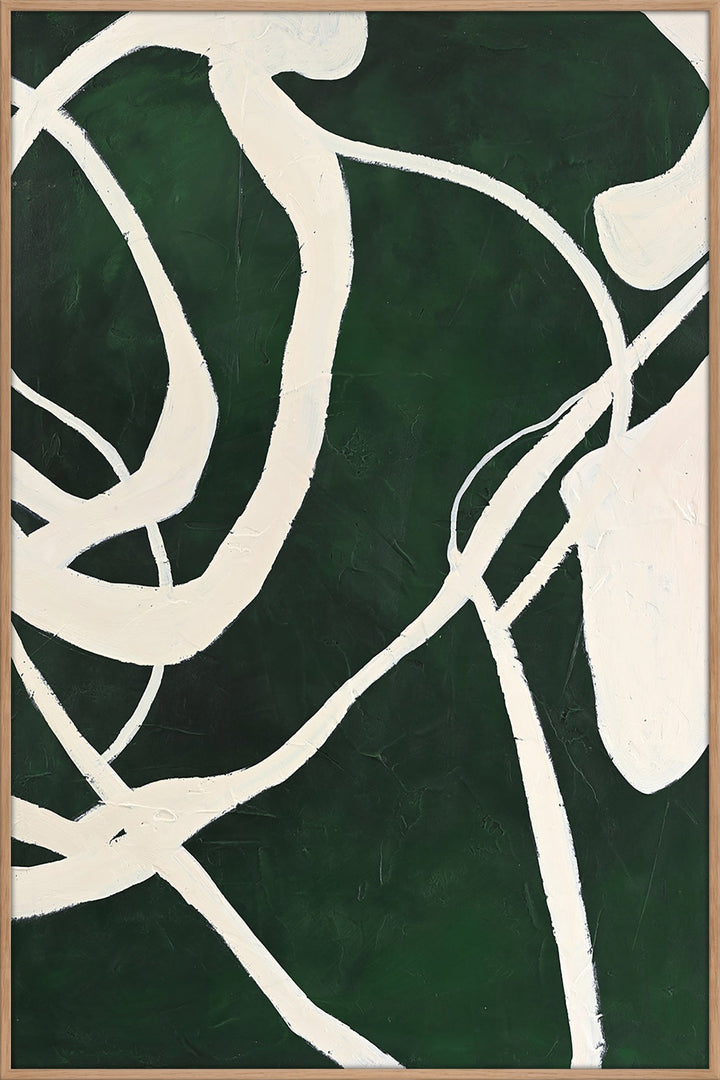Masterpiece – Abstraktes Wandbild handgemalt, Hochformat