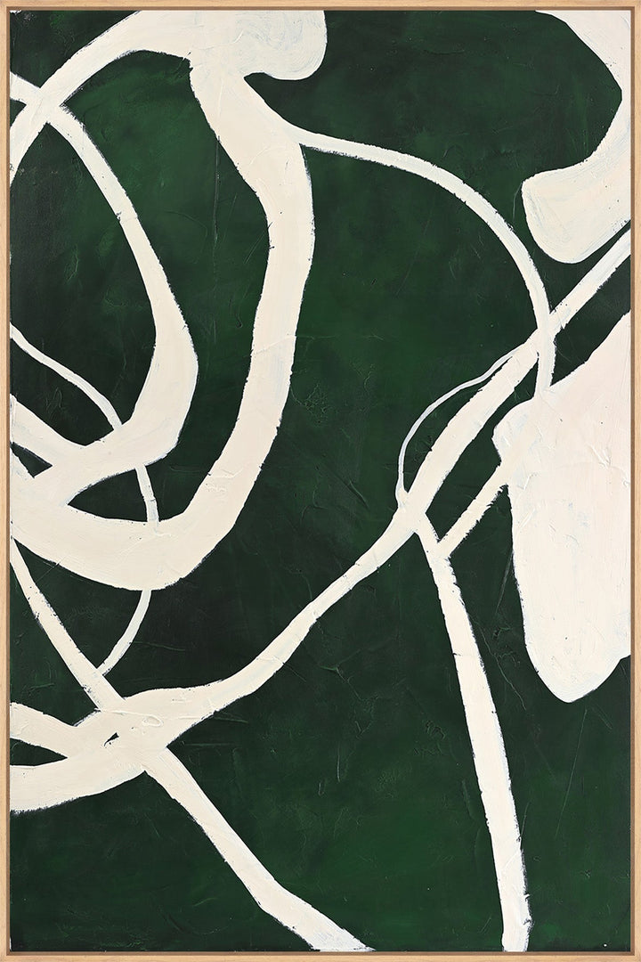 Masterpiece – Abstraktes Wandbild handgemalt, Hochformat