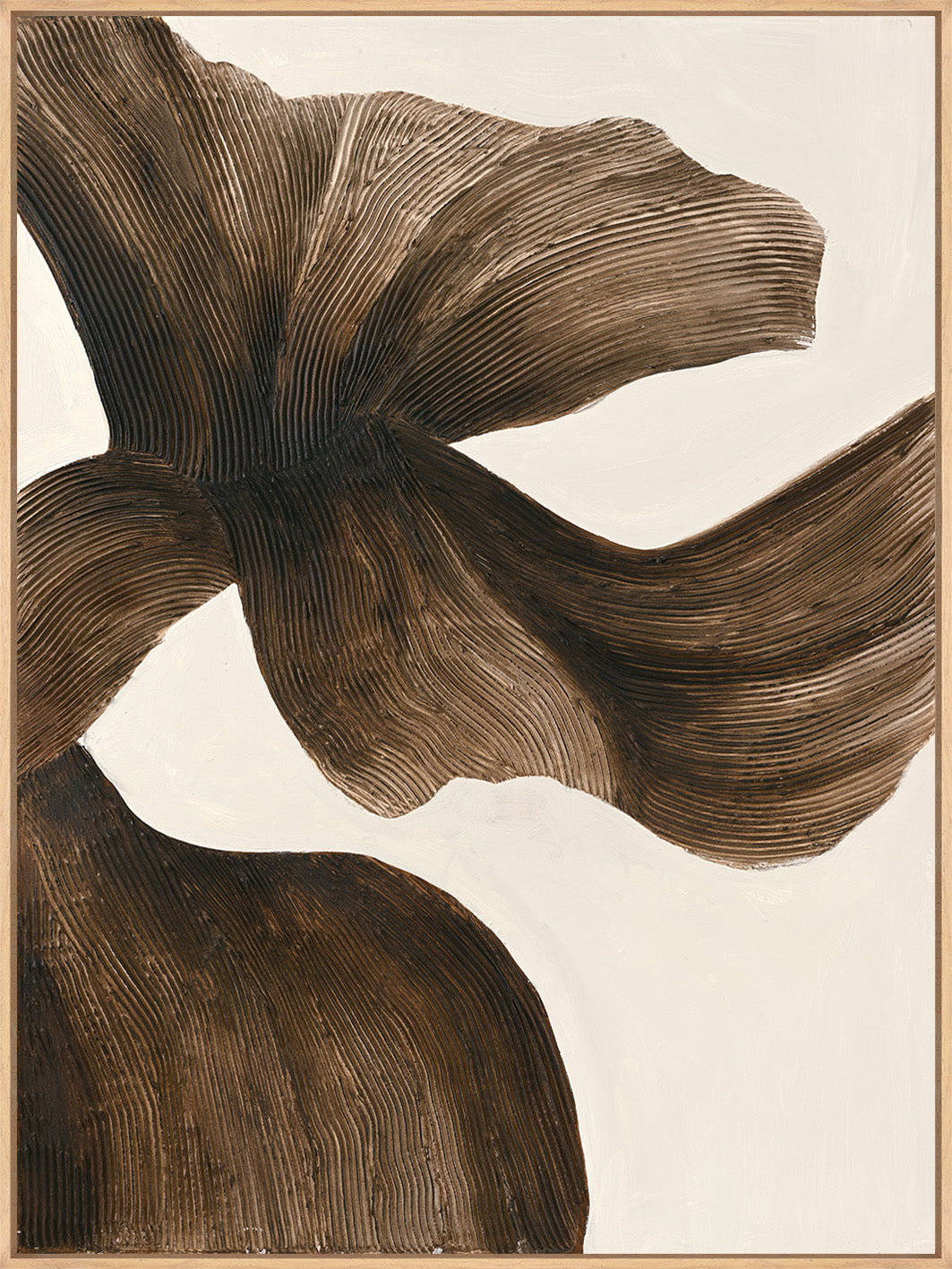 Astra – Abstraktes Wandbild handgemalt, Hochformat
