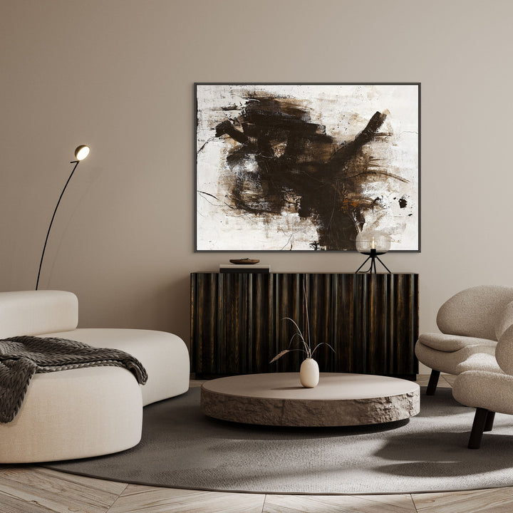 The Invisible – Abstraktes Wandbild handgemalt