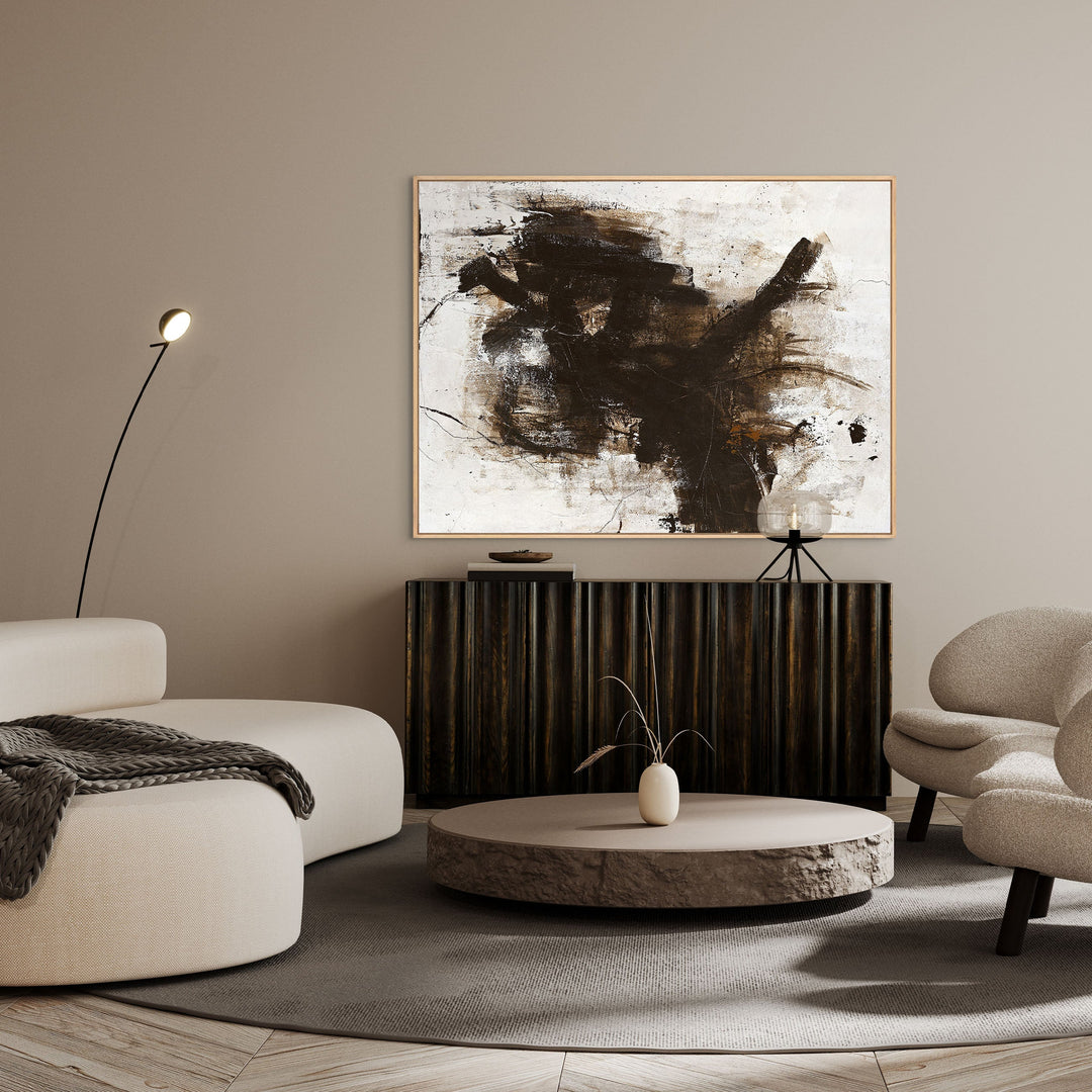 The Invisible – Abstraktes Wandbild handgemalt