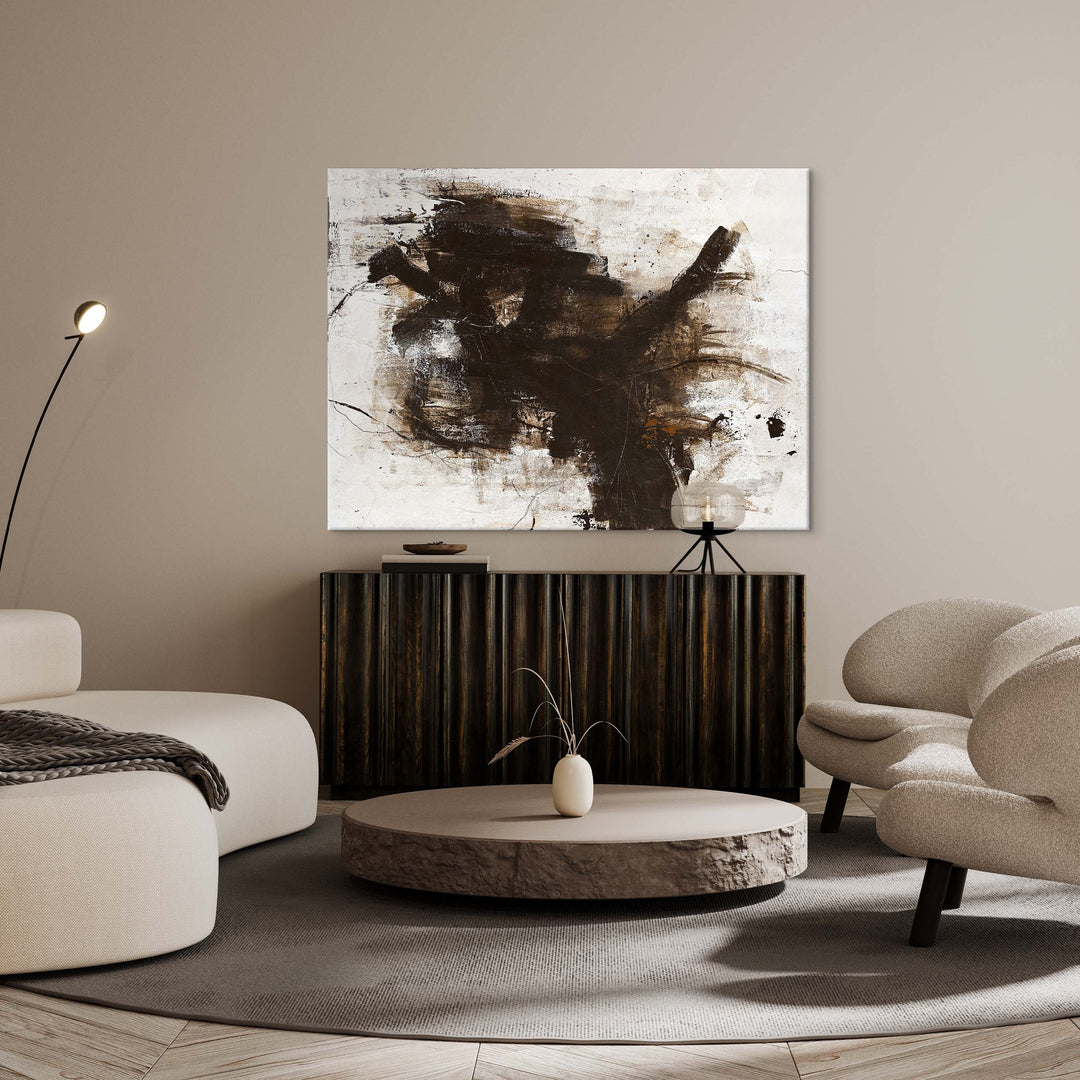 The Invisible – Abstraktes Wandbild handgemalt