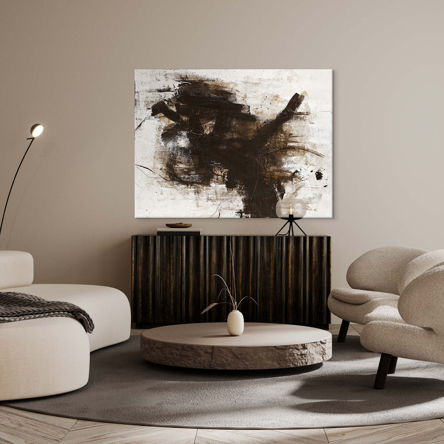 The Invisible – Abstraktes Wandbild handgemalt