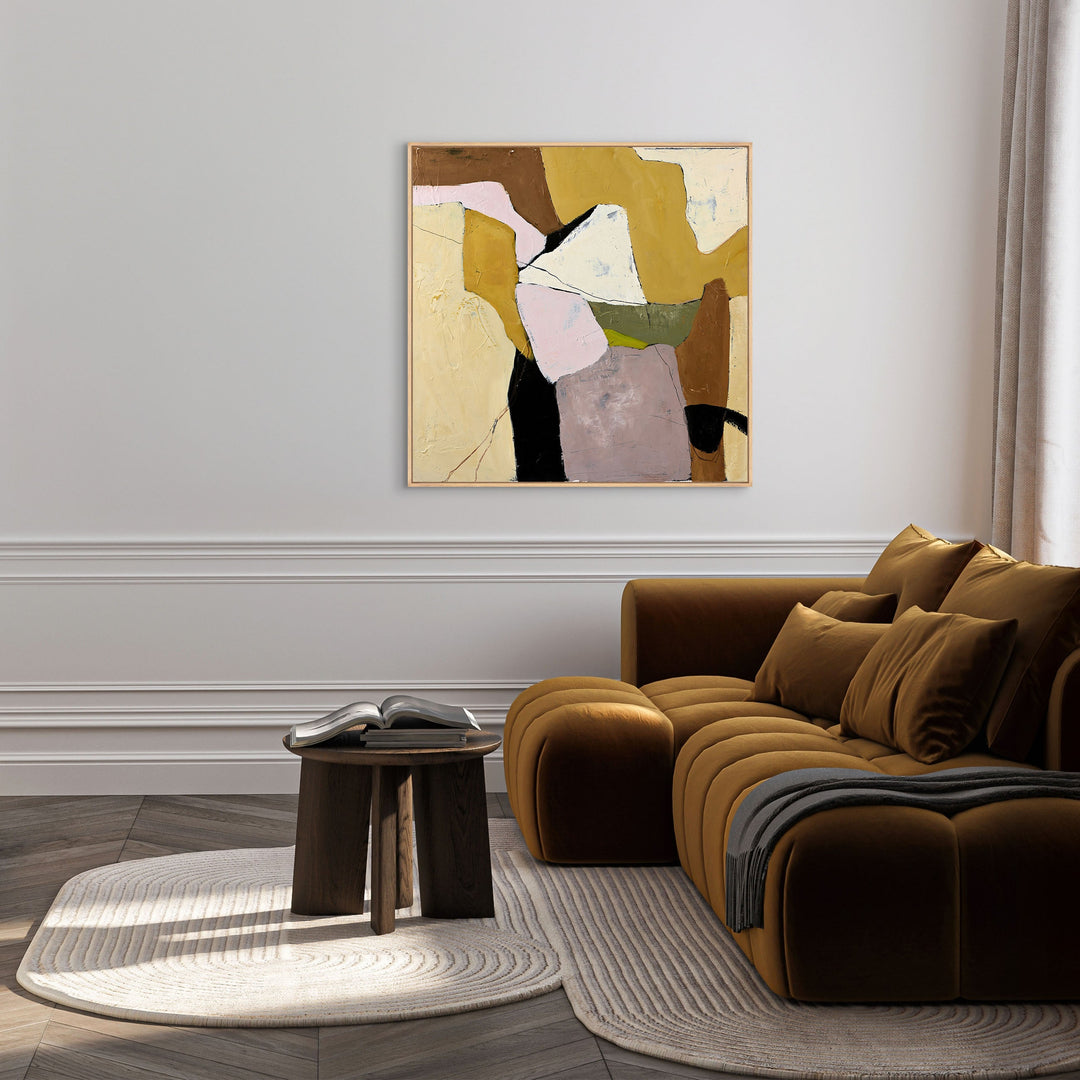 Featured – Abstraktes Wandbild handgemalt