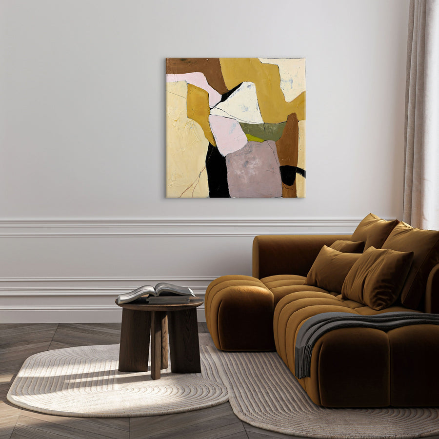 Featured – Abstraktes Wandbild handgemalt