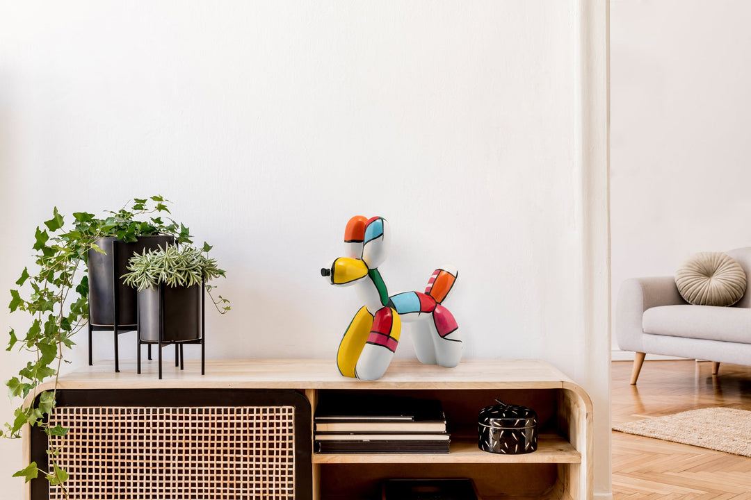 Skulptur Hund aus Luftballons