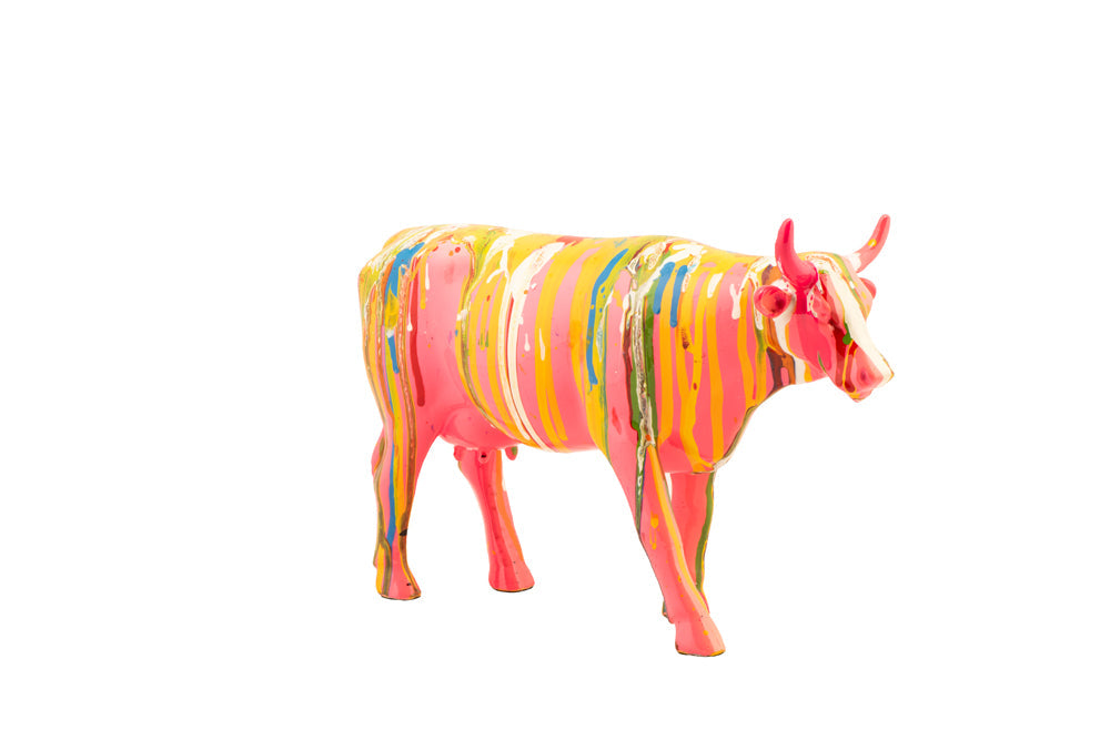 Skulptur Bunte Kuh II