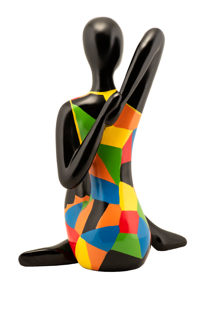 Skulptur Relaxing Girl