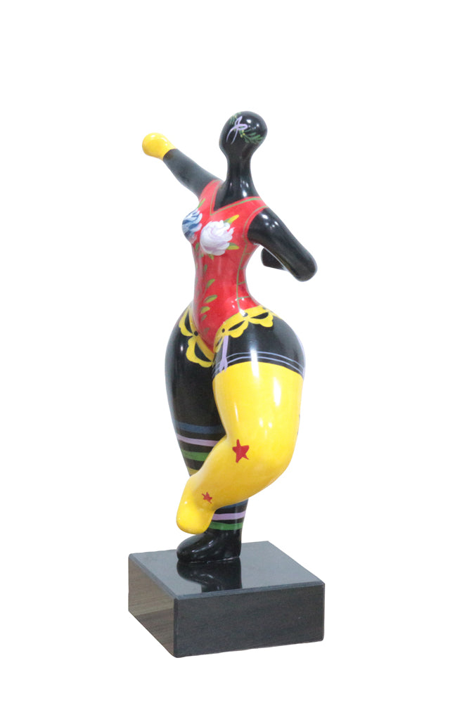 Skulptur Hommage an Niki de Saint Phalle Nana Stil Balance