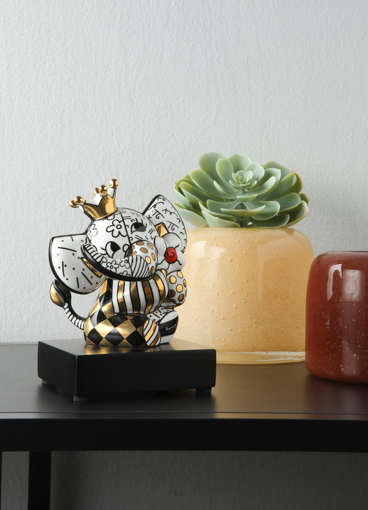 Romero Britto Golden Spring Elephant – Goebel