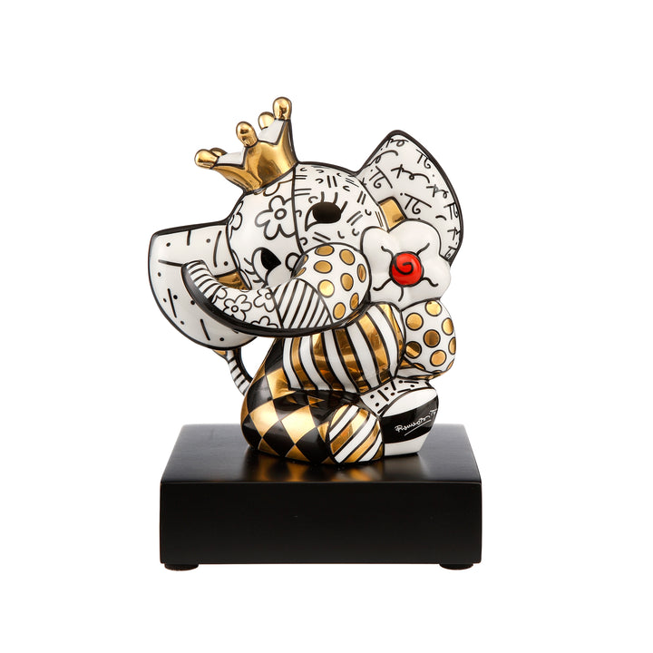 Romero Britto Golden Spring Elephant – Goebel