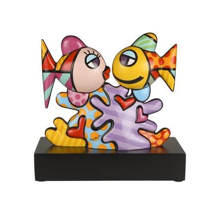 "Ocean Love" | Romero Britto  - Figur Pop Art 31cm