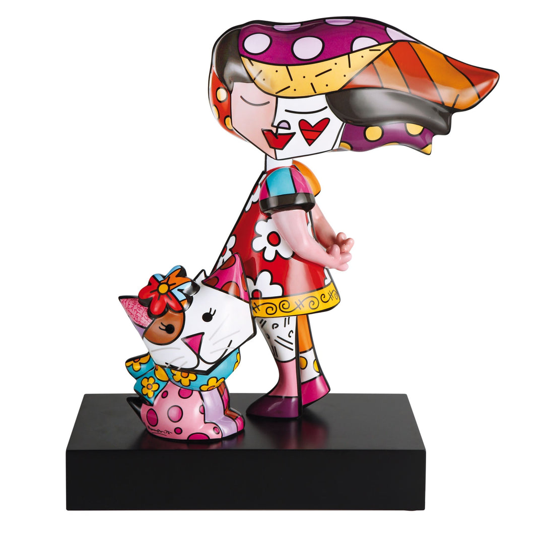 "My Lovely Friend" | Romero Britto  - Figur Pop Art