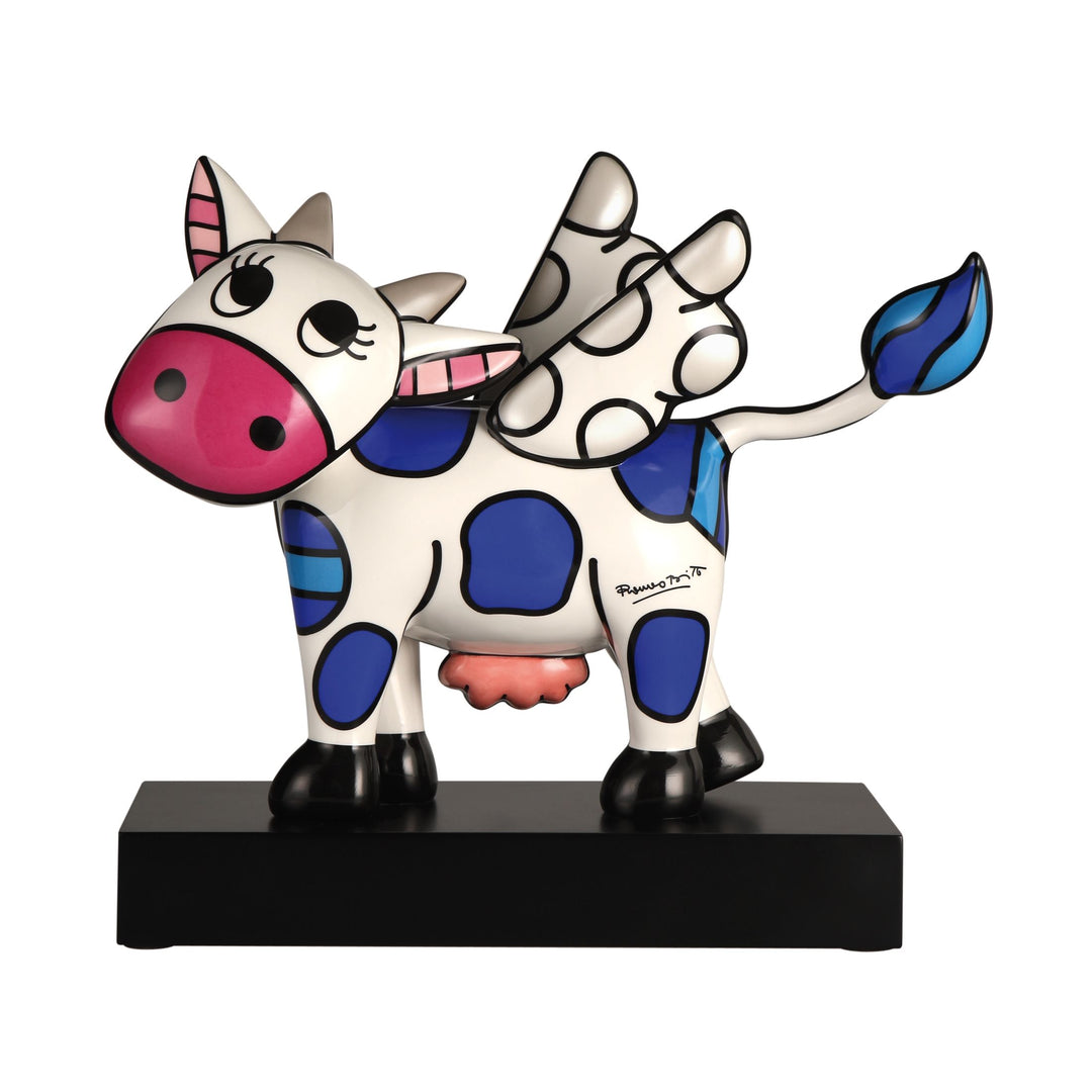 "Flying Cow" | Romero Britto  - Figur Pop Art