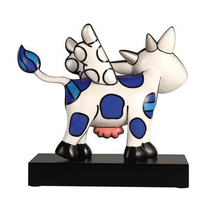 "Flying Cow" | Romero Britto  - Figur Pop Art