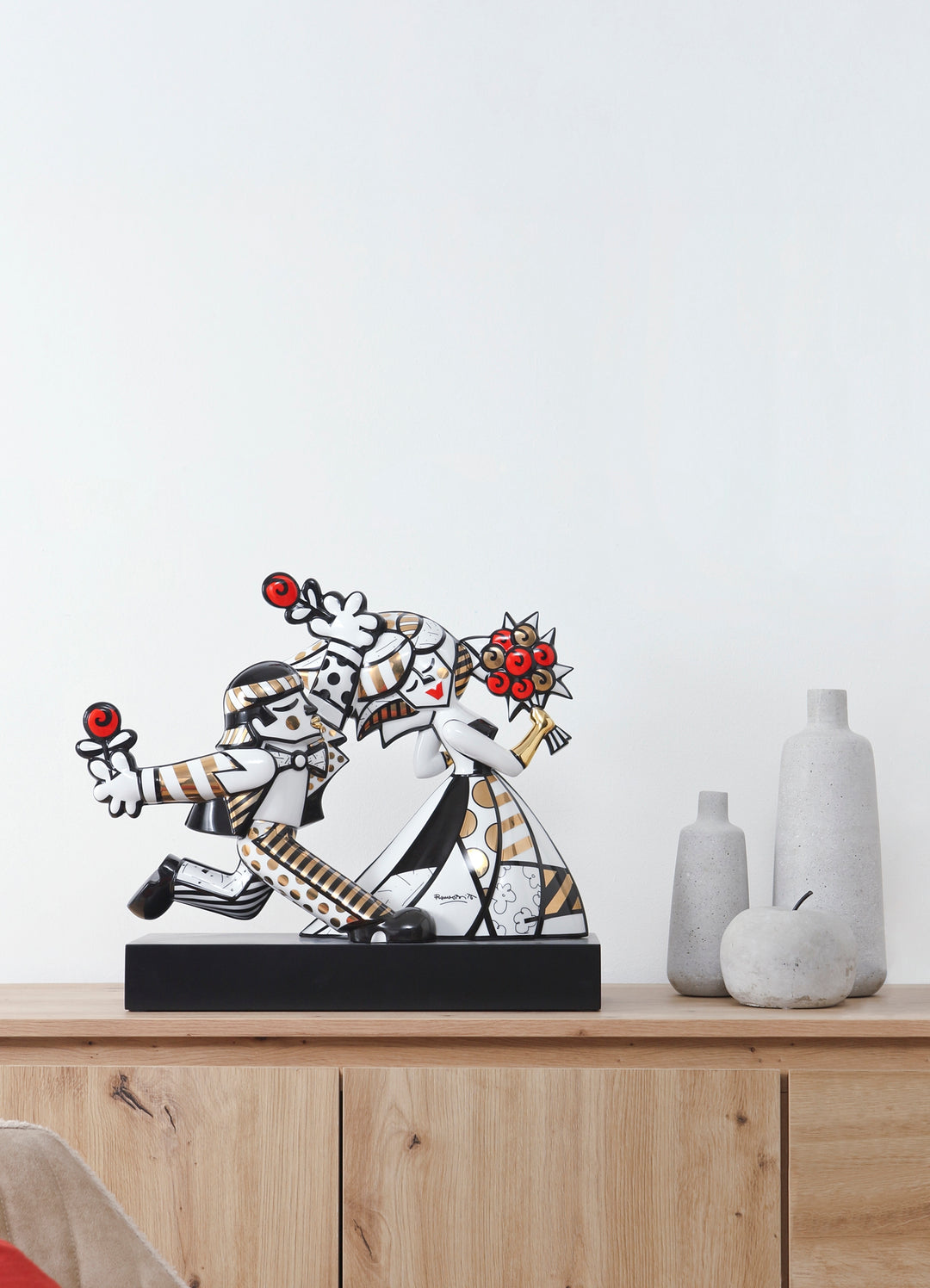 Romero Britto - Golden Follow Me – Goebel