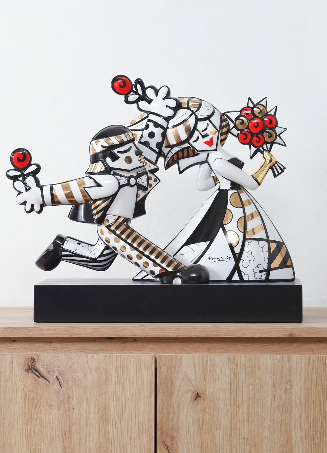 Romero Britto - Golden Follow Me – Goebel