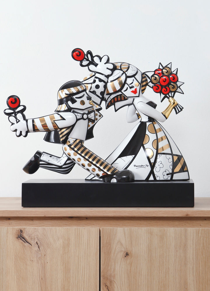 Romero Britto - Golden Follow Me – Goebel
