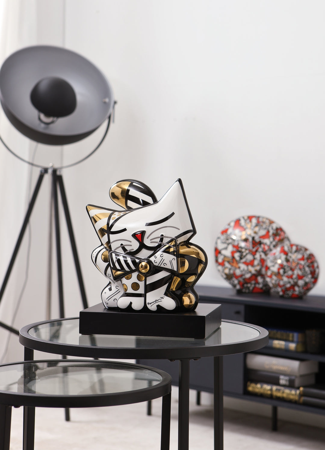 Romero Britto Golden Cat – Goebel