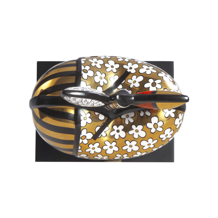 Romero Britto Golden Big Apple – Goebel