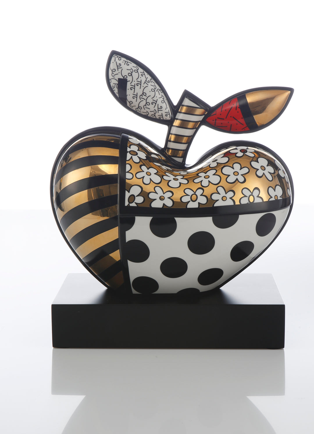 Romero Britto Golden Big Apple – Goebel