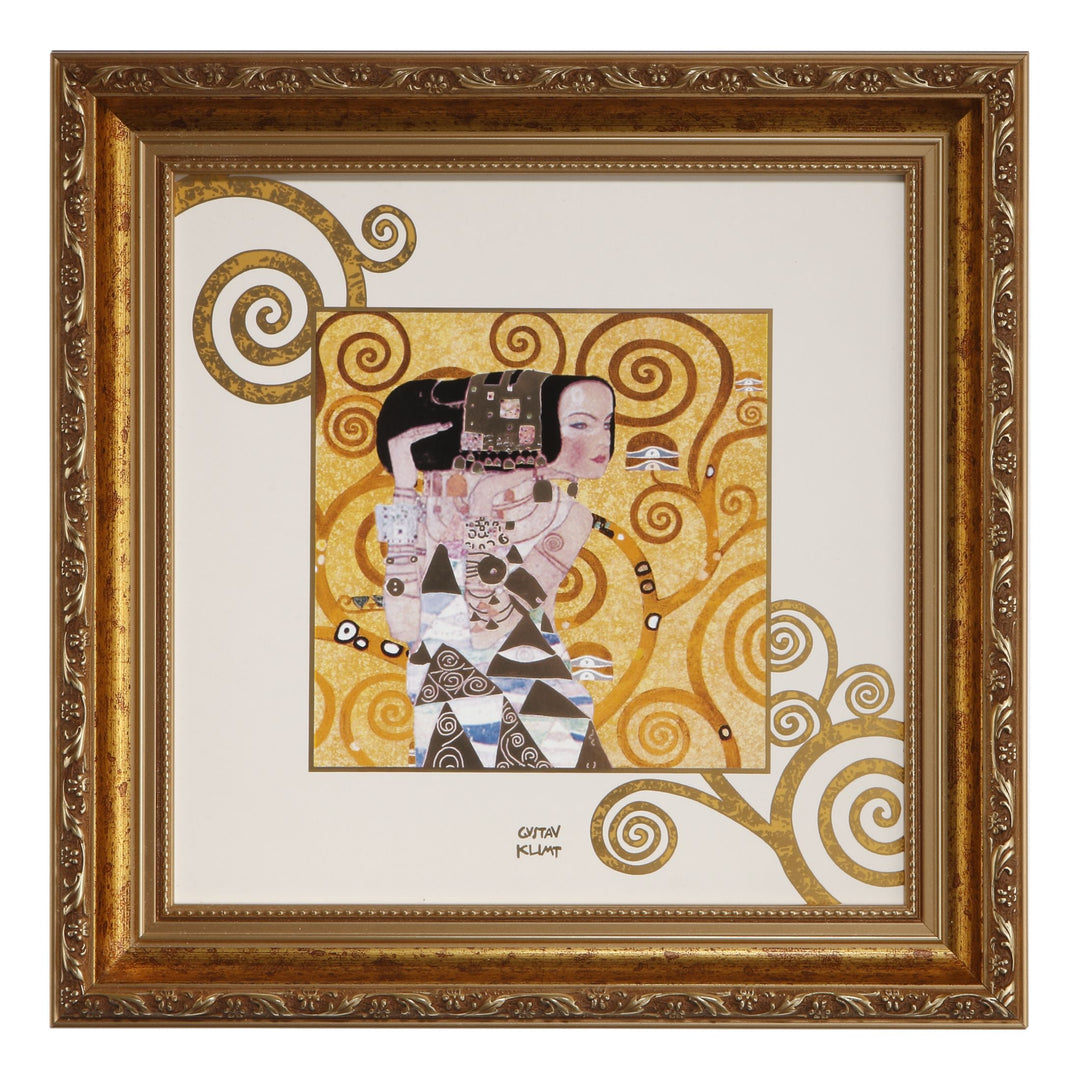 "Erwartung" | Gustav Klimt -  Artis Orbis - Wandbild/-teller