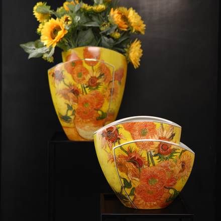 "Sonnenblumen" | Vincent Van Gogh  - Vase 43cm