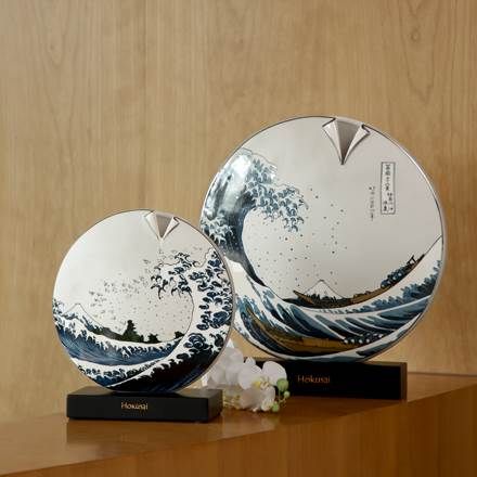 "Die große Welle II" | Vase Katsushika Hokusai - Vase