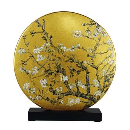 "Mandelbaum Gold" | Vincent Van Gogh  - Vase 33.5cm