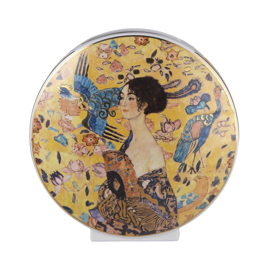 Gustav Klimt Dame mit Fächer – Goebel