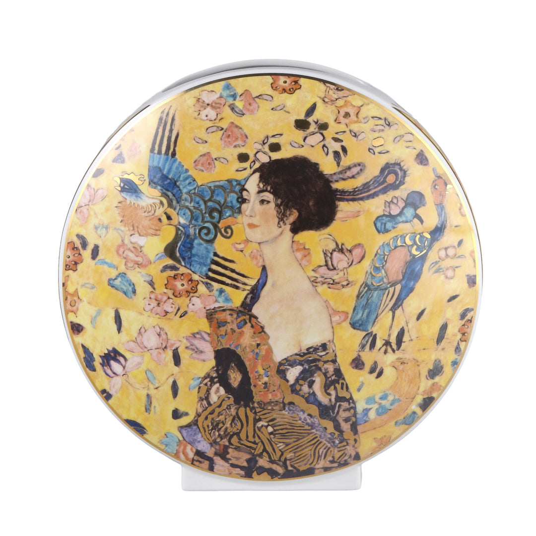 Gustav Klimt Dame mit Fächer – Goebel