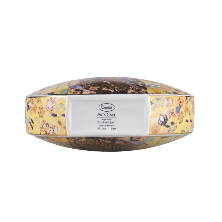 Gustav Klimt Dame mit Fächer – Goebel