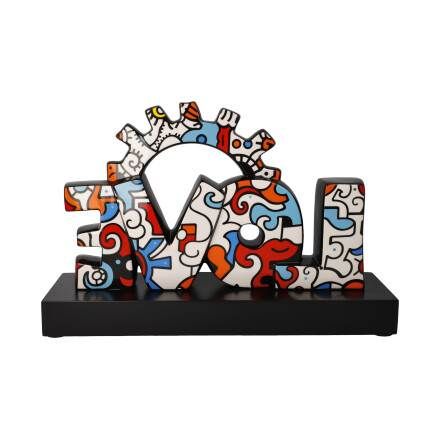 "Evolution of Love" | Billy the Artist  - Figur Pop Art