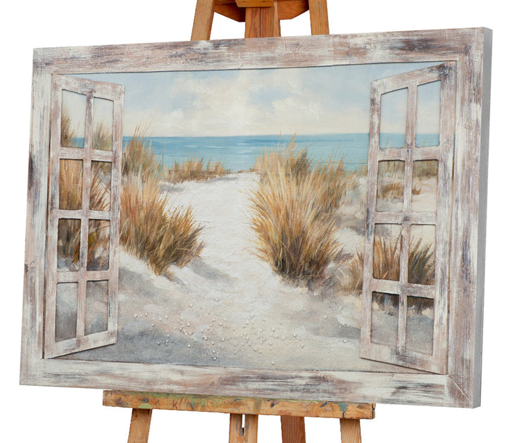 Fenster zum Strand