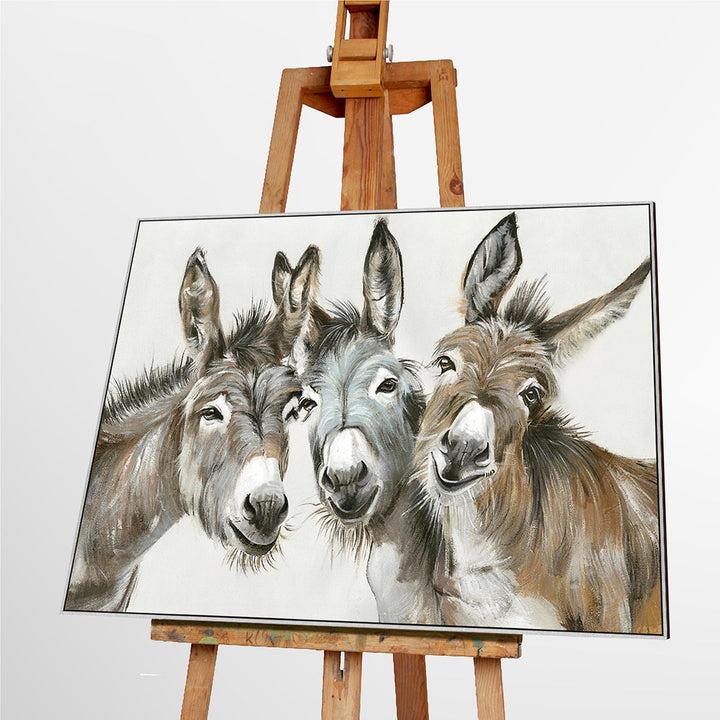 Three Donkeys
