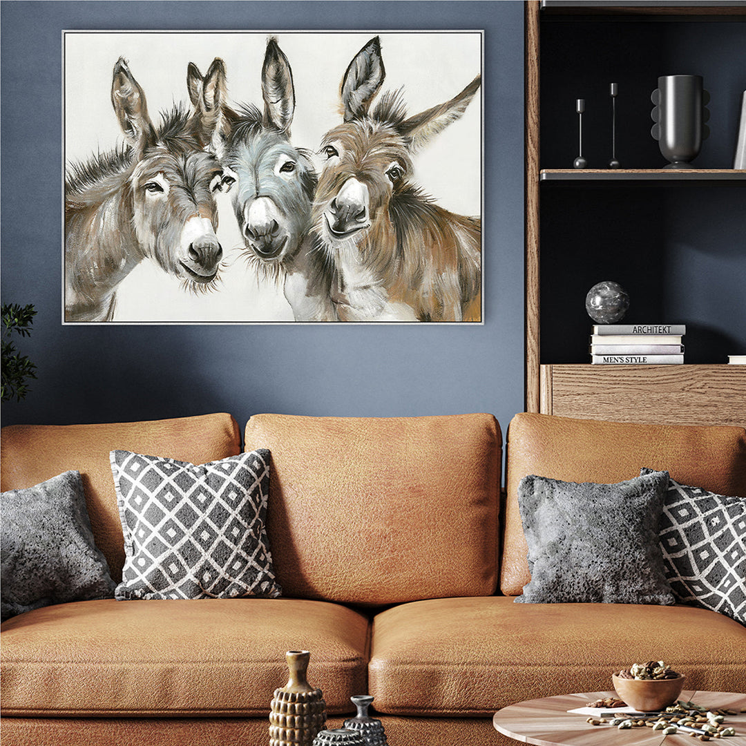 Three Donkeys