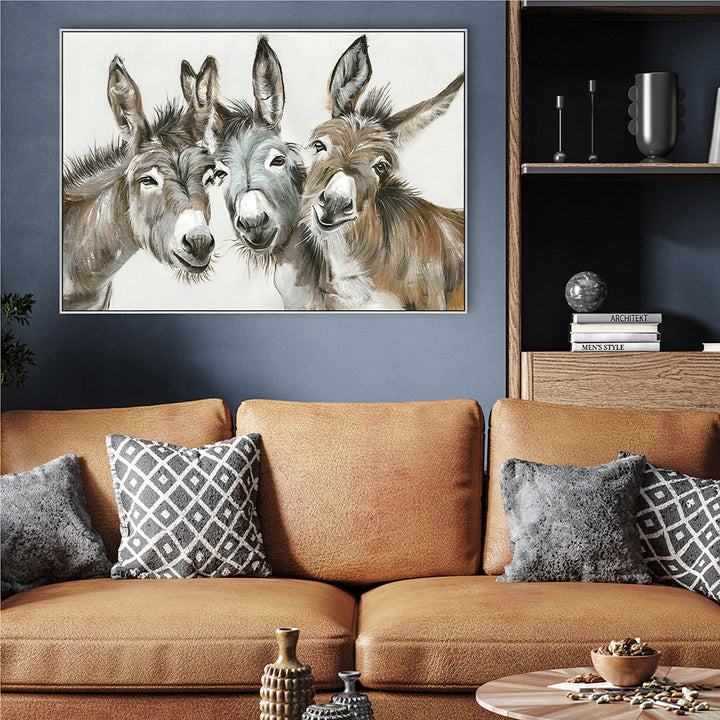 Three Donkeys