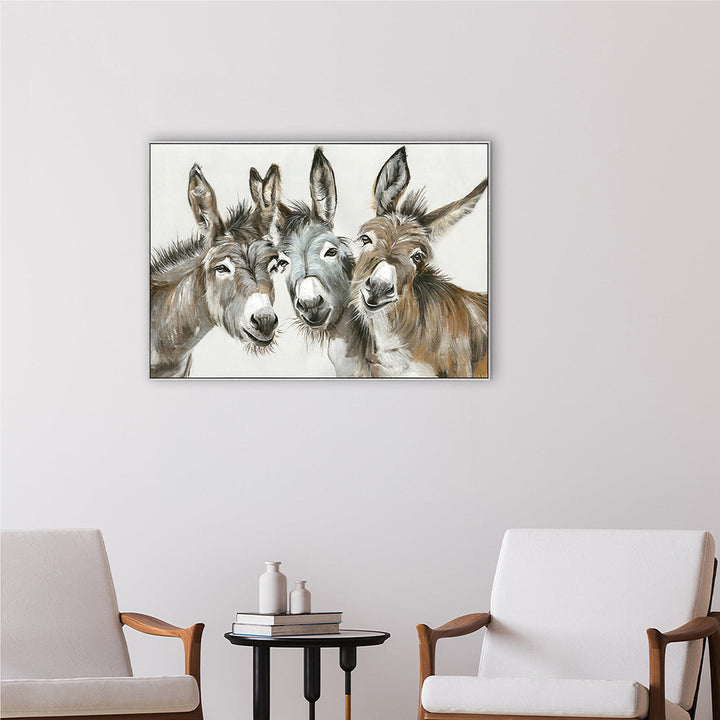Three Donkeys