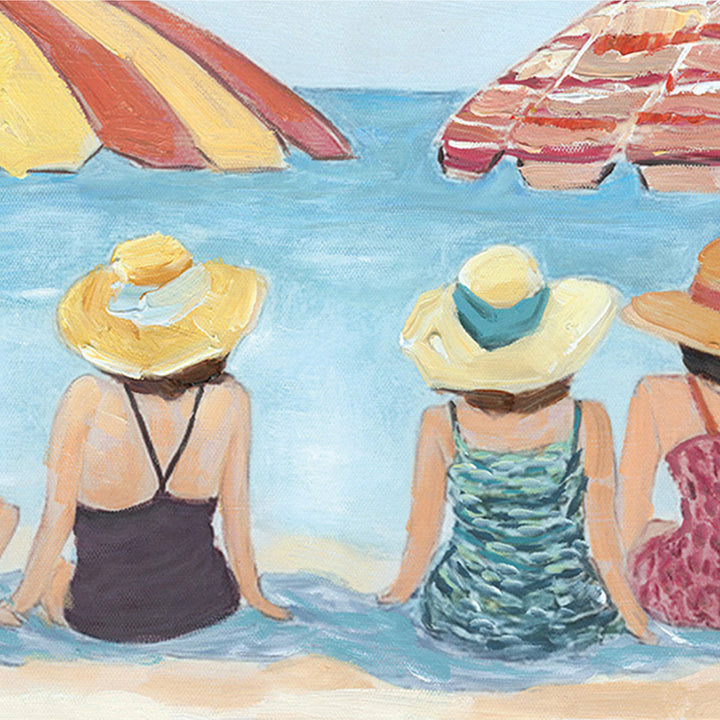 Damen am Strand