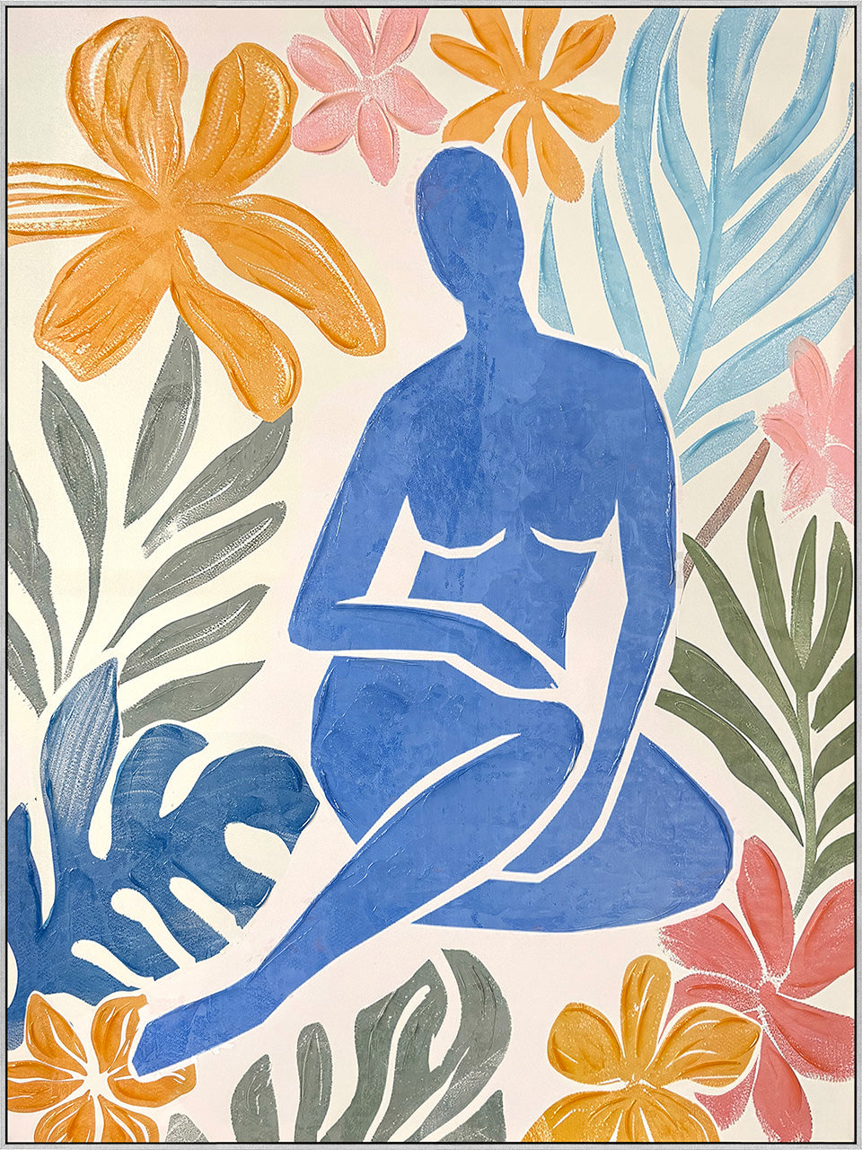 Matisse-inspiriert Blauer Akt
