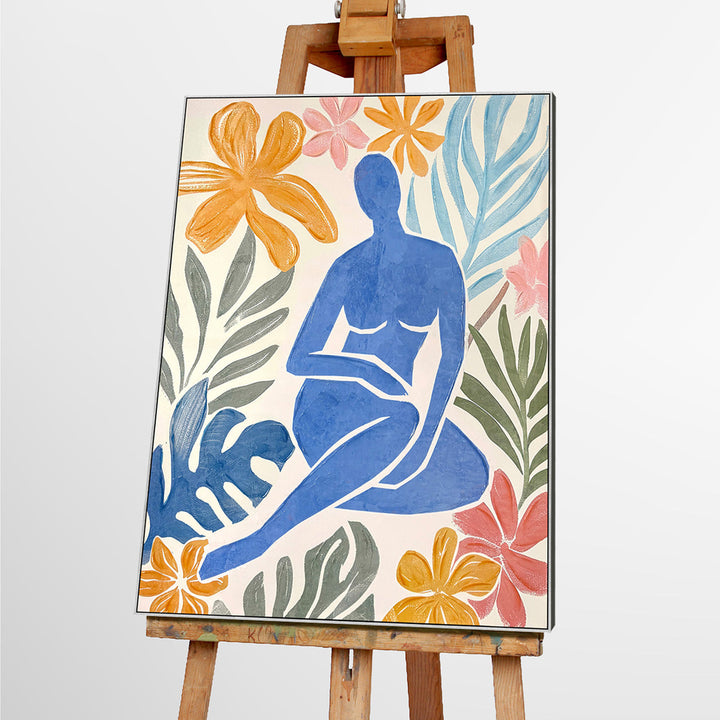 Matisse-inspiriert Blauer Akt