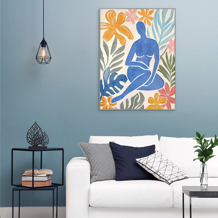 Matisse-inspiriert Blauer Akt