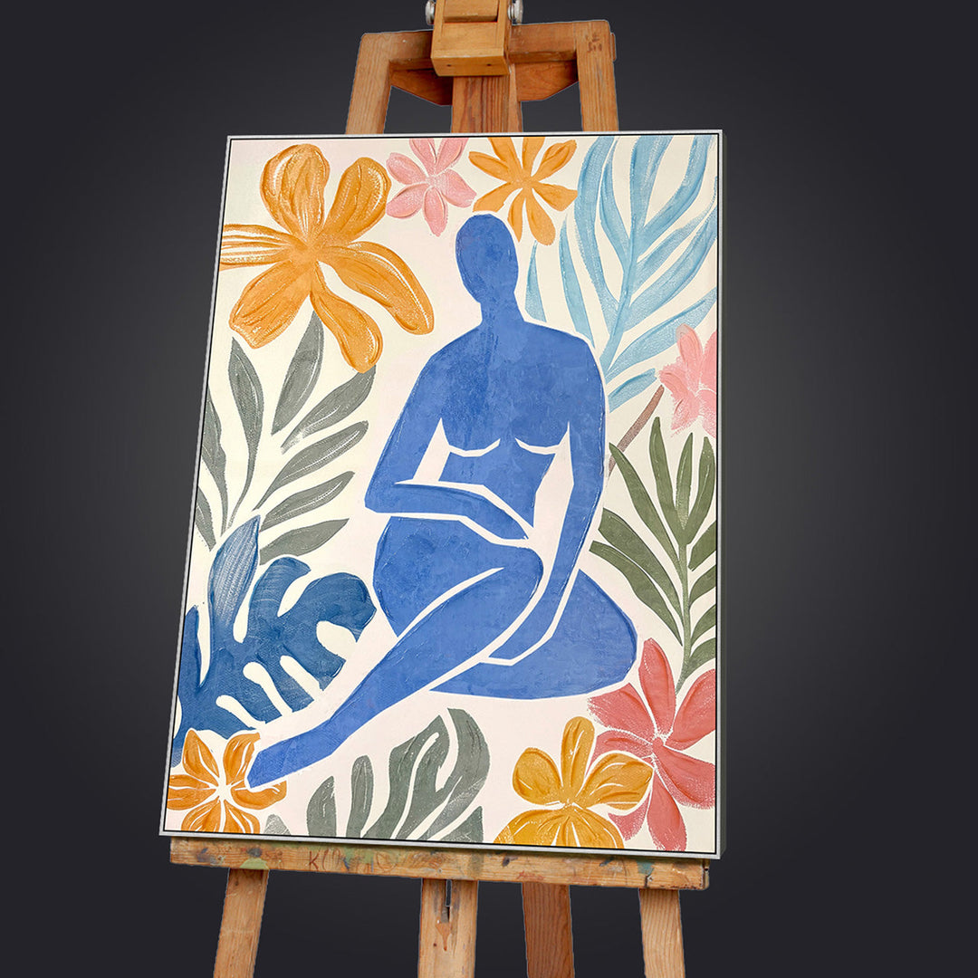 Matisse-inspiriert Blauer Akt